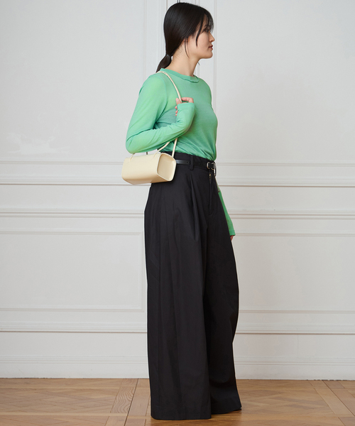 IENA LA BOUCLE(イエナラブークル)の「TOURNON /トゥルノン COTTON GEORGETTE C/N プルオーバー 26SSCS033(Tシャツ/カットソー・レディース・レッド/グリーン・FREE)」の21枚目の写真