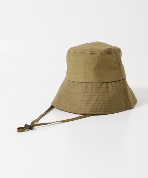 SENSE OF PLACE by URBAN RESEARCH(センスオブプレイスバイアーバンリサーチ)の「UVダウンブリムハット(ハット・レディース・ブラック/アイボリー/カーキ・ONE)」の14枚目の写真