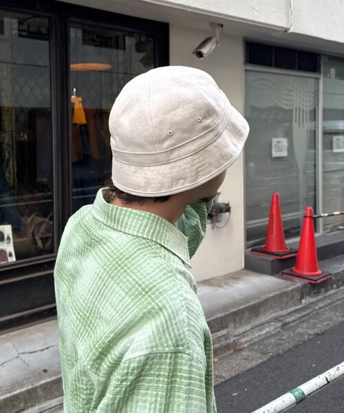 PENNEYS(ぺニーズ)の「【FOX】綿麻ミリタリーハット(ハット・メンズ・オレンジ/ホワイト/ブラック・ONE SIZE)」の8枚目の写真