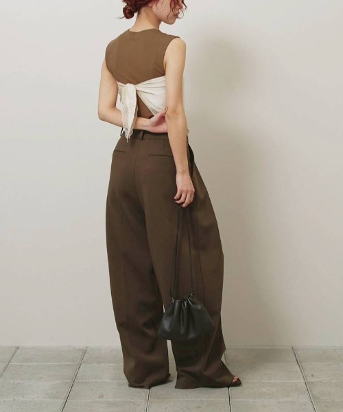 TODAYFUL(トゥデイフル)の「TODAYFUL Sati n Lace Scarf サテンレーススカーフ/12611027(バンダナ/スカーフ・レディース・ミント/アイボリー・ONE SIZE)」の14枚目の写真