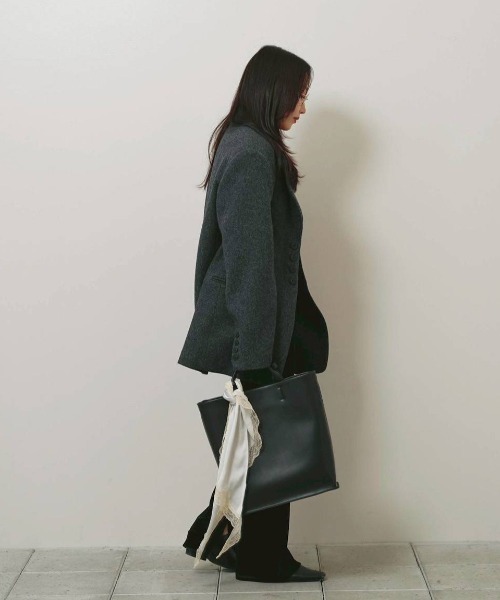 TODAYFUL(トゥデイフル)の「TODAYFUL Sati n Lace Scarf サテンレーススカーフ/12611027(バンダナ/スカーフ・レディース・ミント/アイボリー・ONE SIZE)」の15枚目の写真