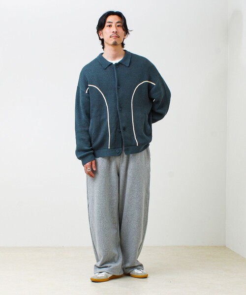 DISCUS(ディスカス)の「【DISCUS】裏毛ワイドスウェットパンツ(スウェットパンツ・メンズ・ライトグレー/グレー・M/L)」の6枚目の写真