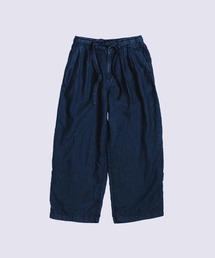 【ANACHRONORM】SULFUR DYED LINEN WIDE EASY PANTS