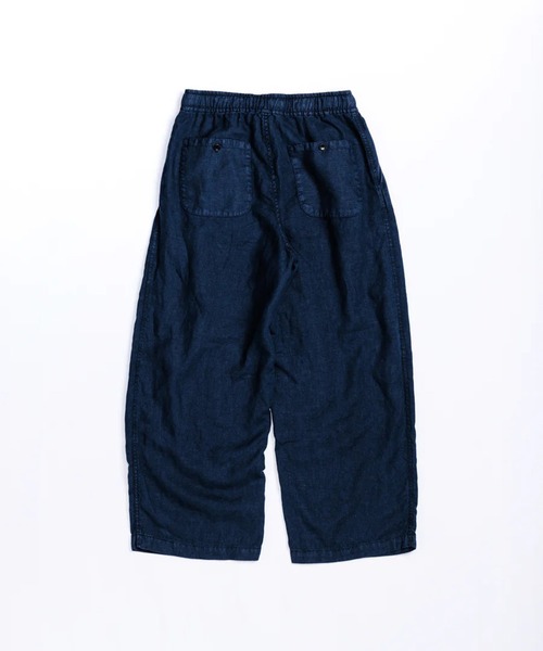 Anachronorm（アナクロノーム）の「【ANACHRONORM】SULFUR DYED LINEN WIDE EASY PANTS（その他パンツ・メンズ・ネイビー/ワイン・3/2）」の9枚目の写真