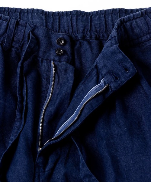 Anachronorm（アナクロノーム）の「【ANACHRONORM】SULFUR DYED LINEN WIDE EASY PANTS（その他パンツ・メンズ・ネイビー/ワイン・3/2）」の14枚目の写真