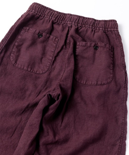 Anachronorm（アナクロノーム）の「【ANACHRONORM】SULFUR DYED LINEN WIDE EASY PANTS（その他パンツ・メンズ・ネイビー/ワイン・3/2）」の19枚目の写真