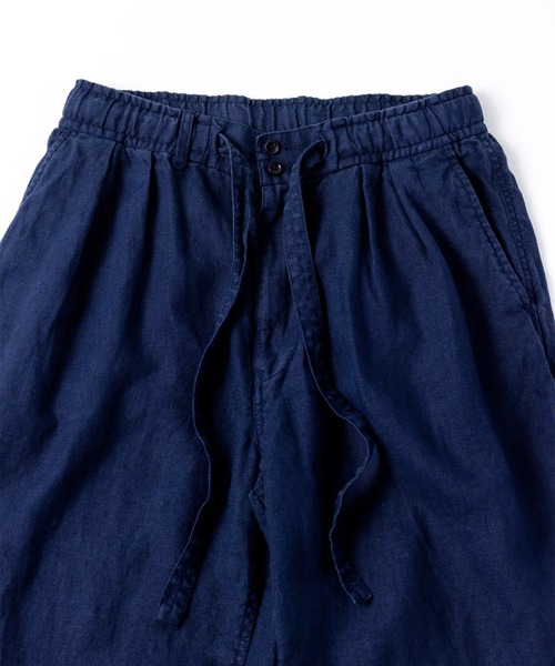 Anachronorm（アナクロノーム）の「【ANACHRONORM】SULFUR DYED LINEN WIDE EASY PANTS（その他パンツ・メンズ・ネイビー/ワイン・3/2）」の22枚目の写真