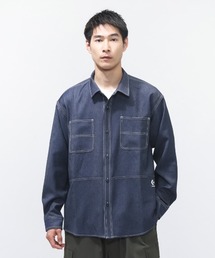 コンバース  SYNTHETIC DENIM SHIRT M シンセティックデニムシャツ
