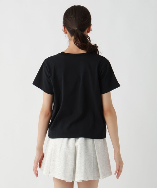 repipi armario(レピピ アルマリオ)の「DewilyキラキラTシャツ(Tシャツ/カットソー・キッズ・ホワイト×グリーン/ブラック/サックスブルー/ホワイト×ピンク/ブルー・SMALL/MEDIUM/LARGE)」の18枚目の写真