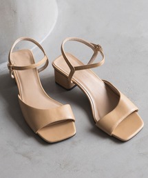 A part by | スクエアヒールサンダル(サンダル)