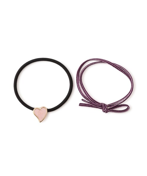 ROPE' PICNIC(ロペピクニック)の「ハートモチーフヘアゴムセット(ヘアゴム・レディース・ブラック/ベージュ/ピンク・FREE)」の13枚目の写真