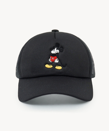 VTWO（ブイツー）の「エングリーミッキー メッシュキャップ (ブラック)（キャップ）」