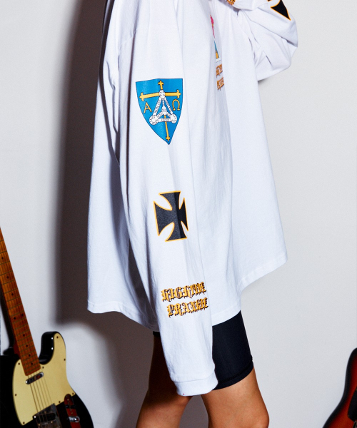 HIGHTIDEFRANKIE(ハイタイドフランキー)の「Golden Dawn Long Sleeve White(Tシャツ/カットソー・メンズ・その他・FREE)」の3枚目の写真