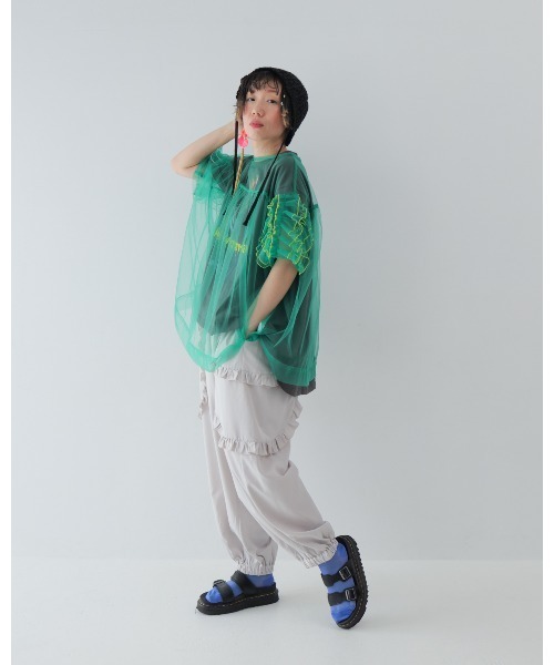 unica(ユニカ)の「WHAT DO YOU MEAN? Tシャツ laides(Tシャツ/カットソー・レディース・ブラック/オフホワイト・F)」の13枚目の写真
