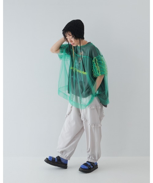 unica(ユニカ)の「WHAT DO YOU MEAN? Tシャツ laides(Tシャツ/カットソー・レディース・ブラック/オフホワイト・F)」の14枚目の写真