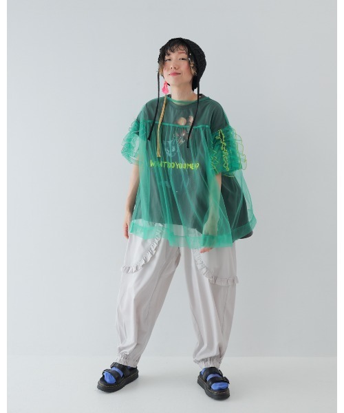 unica(ユニカ)の「WHAT DO YOU MEAN? Tシャツ laides(Tシャツ/カットソー・レディース・ブラック/オフホワイト・F)」の17枚目の写真