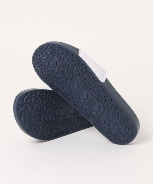 NEW BALANCE（ニューバランス）の「new balance ニューバランス 50 V1 SLIDE SANDAL【超軽量】メンズ シャワーサンダル(50V1スライドサンダル) M502C5 ホワイト/ネイビー/ファイヤークラッカー（サンダル・メンズ・ホワイト×レッド・28.0cm/27.0cm/26.0cm/25.0cm）」の3枚目の写真