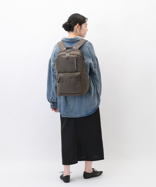 SAC'S BAR セレクト(サックスバーセレクト)の「【W&.Day/Night】 ポッケス ハグリュック3 19L(バックパック/リュック・レディース・アッシュブラウン/ダークグレー/ブラック・FREE)」の6枚目の写真