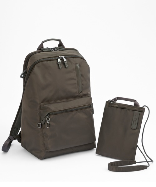 SAC'S BAR セレクト(サックスバーセレクト)の「【W&.Day/Night】 ポッケス ハグリュック3 19L(バックパック/リュック・レディース・アッシュブラウン/ダークグレー/ブラック・FREE)」の15枚目の写真