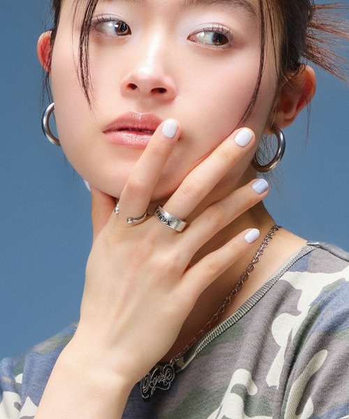X-girl(エックスガール)の「2-PIECE SET RING(リング・レディース・シルバー/ゴールド・ONE SIZE)」の12枚目の写真