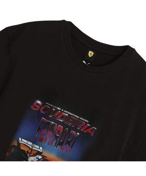 PUMA(プーマ)の「PUMA プーマ メンズ フェラーリ トライブス 半袖 Tシャツ(Tシャツ/カットソー・メンズ・ホワイト/ブラック・LARGE/SMALL/MEDIUM/X-SMALL/X-LARGE)」の10枚目の写真