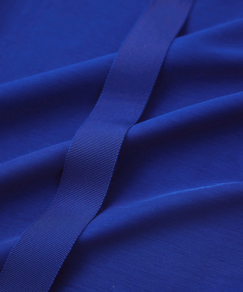 ROPE'（ロペ）の「エスパンディサイドプリーツワンピース（ワンピース・レディース・ブラック/レッド/ベージュ/ブルー・FREE）」の9枚目の写真