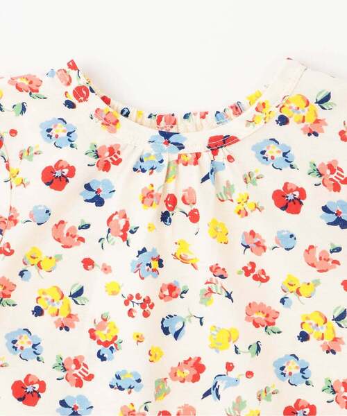 sense of wonder（センスオブワンダー）の「flower garden半袖Tシャツ（Tシャツ/カットソー・キッズ・カラフル・90cm/80ｃｍ/130cm/120cm/110cm/100cm）」の3枚目の写真