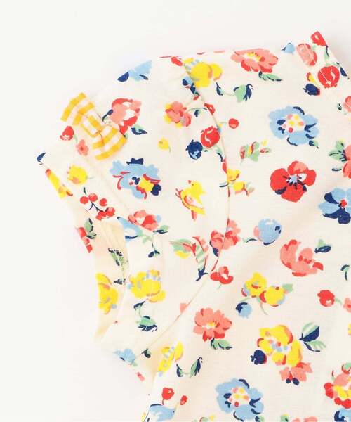 sense of wonder（センスオブワンダー）の「flower garden半袖Tシャツ（Tシャツ/カットソー・キッズ・カラフル・90cm/80ｃｍ/130cm/120cm/110cm/100cm）」の4枚目の写真
