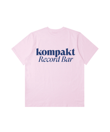 Kompakt Record Bar（コンパクトレコードバー）の「KRB Small Basic Logo T-shirts - Light Pink（Tシャツ/カットソー）」