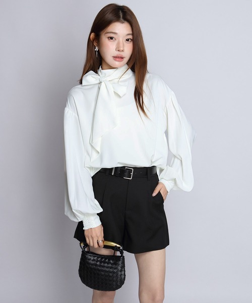 by LEGNA(バイレグナ)の「テーラードショートパンツ(その他パンツ・レディース・ブラック/グレー・SMALL/X-LARGE/MEDIUM/LARGE)」の8枚目の写真
