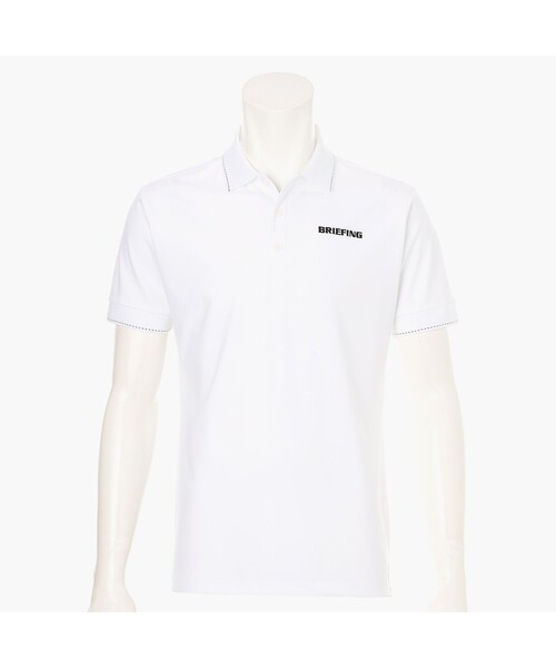 BRIEFING（ブリーフィング）の「【BRIEFING GOLF／ブリーフィングゴルフ】MS TOUR POLO（Tシャツ/カットソー・メンズ・ネイビー/ホワイト/ブラック・L/M）」の2枚目の写真