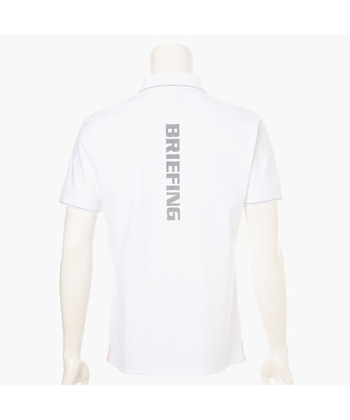 BRIEFING（ブリーフィング）の「【BRIEFING GOLF／ブリーフィングゴルフ】MS TOUR POLO（Tシャツ/カットソー・メンズ・ネイビー/ホワイト/ブラック・L/M）」の4枚目の写真