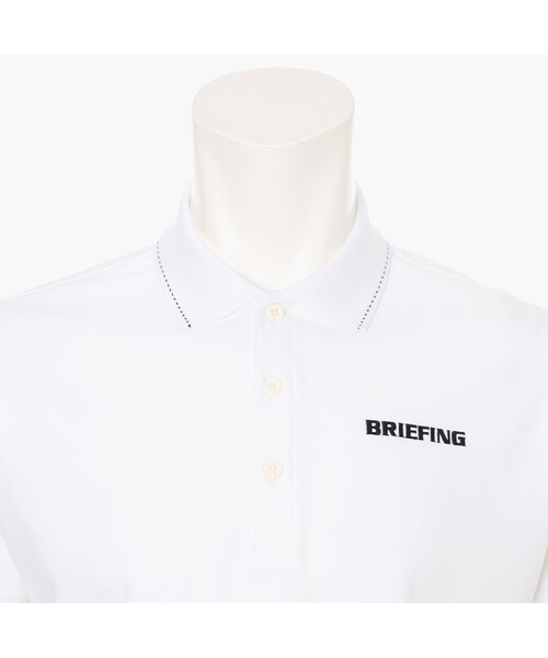 BRIEFING（ブリーフィング）の「【BRIEFING GOLF／ブリーフィングゴルフ】MS TOUR POLO（Tシャツ/カットソー・メンズ・ネイビー/ホワイト/ブラック・L/M）」の7枚目の写真