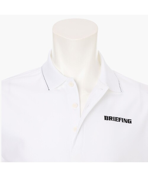 BRIEFING（ブリーフィング）の「【BRIEFING GOLF／ブリーフィングゴルフ】MS TOUR POLO（Tシャツ/カットソー・メンズ・ネイビー/ホワイト/ブラック・L/M）」の8枚目の写真