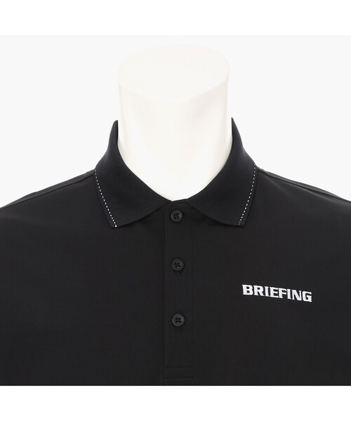 BRIEFING（ブリーフィング）の「【BRIEFING GOLF／ブリーフィングゴルフ】MS TOUR POLO（Tシャツ/カットソー・メンズ・ネイビー/ホワイト/ブラック・L/M）」の16枚目の写真
