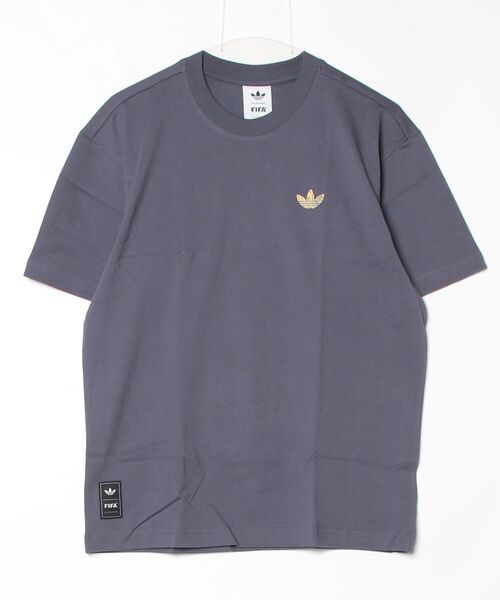 adidas（アディダス）の「adidas/アディダス　アーカイブ カントリー フラッグ Tシャツ/ARCHIVE　COUNTRY　FLAG TEE SHIRT（Tシャツ/カットソー・メンズ・チャコールグレー/ホワイト・M/L/XL/S）」の2枚目の写真