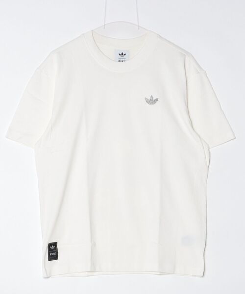 adidas（アディダス）の「adidas/アディダス　アーカイブ カントリー フラッグ Tシャツ/ARCHIVE　COUNTRY　FLAG TEE SHIRT（Tシャツ/カットソー・メンズ・チャコールグレー/ホワイト・M/L/XL/S）」の3枚目の写真
