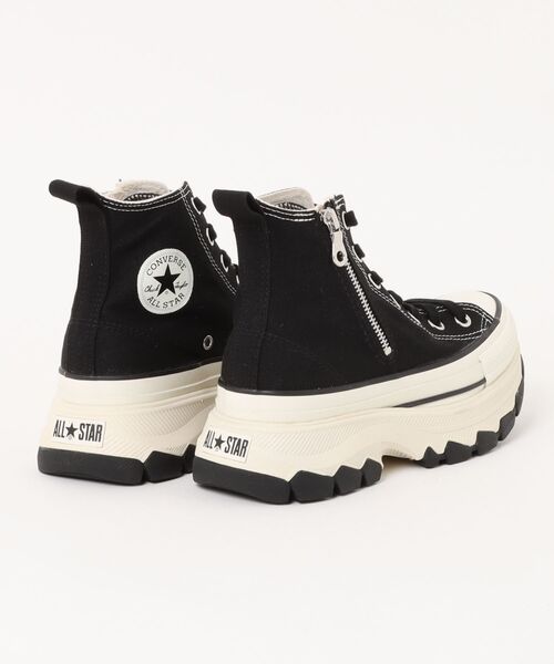 CONVERSE（コンバース）の「【CONVERSE】コンバース ALL STAR TREKWAVE Z HI（オールスター トレックウエーブ Z HI）（スニーカー・レディース・ブラック/ライトパープル・4/4.5/5/5.5/6.5）」の4枚目の写真