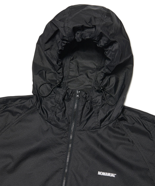 NOMANUAL(NOMANUAL)の「DUNE LIGHT NYLON JACKET - BLACK(ナイロンジャケット・レディース・その他・LARGE/MEDIUM/SMALL)」の9枚目の写真