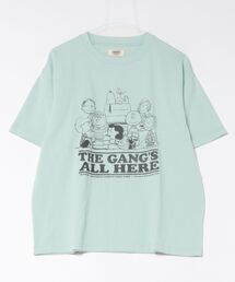 Right-on | 【PEANUTS】【ＰＥＡＮＵＴＳ】グラフィックプリントＴシャツ(Tシャツ/カットソー)