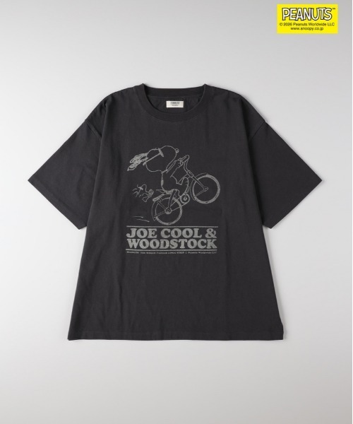 Right-on（ライトオン）の「PEANUTS(ピーナッツ)【ＰＥＡＮＵＴＳ】グラフィックプリントＴシャツ（Tシャツ/カットソー・メンズ・ホワイト/サックスブルー/ブラック・S/M/L/XL）」の12枚目の写真