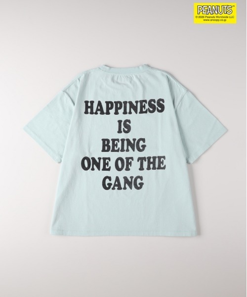 Right-on（ライトオン）の「PEANUTS(ピーナッツ)【ＰＥＡＮＵＴＳ】グラフィックプリントＴシャツ（Tシャツ/カットソー・メンズ・ホワイト/サックスブルー/ブラック・S/M/L/XL）」の17枚目の写真