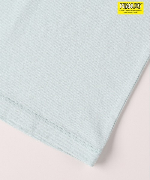 Right-on（ライトオン）の「PEANUTS(ピーナッツ)【ＰＥＡＮＵＴＳ】グラフィックプリントＴシャツ（Tシャツ/カットソー・メンズ・ホワイト/サックスブルー/ブラック・S/M/L/XL）」の22枚目の写真