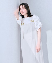 前ファスナージャンパードレス