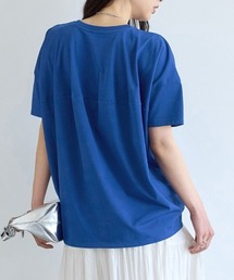 【接触冷感 汗ジミ防止】360°サマ見えコクーンTシャツ
