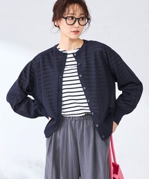 GALLORIA | 【洗濯機で洗える】ラグランクルーカーディガン(カーディガン/ボレロ)