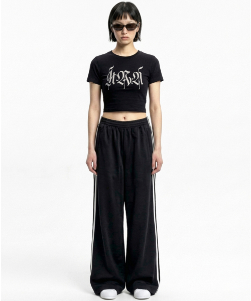 REBRENNER(リブレンナー)の「DTF レディース 20番手 クロップ半袖Tシャツ(Tシャツ/カットソー・レディース・その他・FREE)」の1枚目の写真