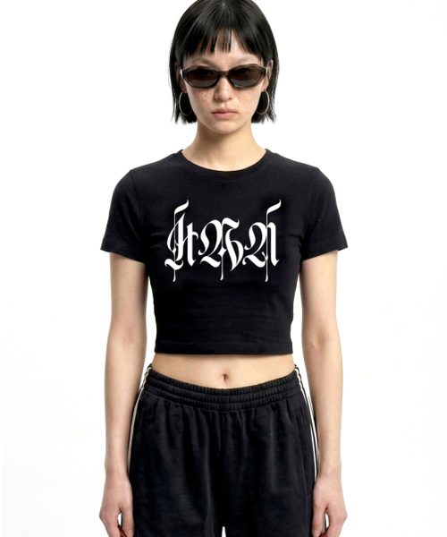 REBRENNER(リブレンナー)の「DTF レディース 20番手 クロップ半袖Tシャツ(Tシャツ/カットソー・レディース・その他・FREE)」の4枚目の写真