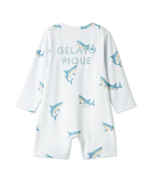 gelato pique（ジェラートピケ）の「【BABY】スイムウェア（ロンパース・キッズ・ピンク/ブルー・80）」の12枚目の写真
