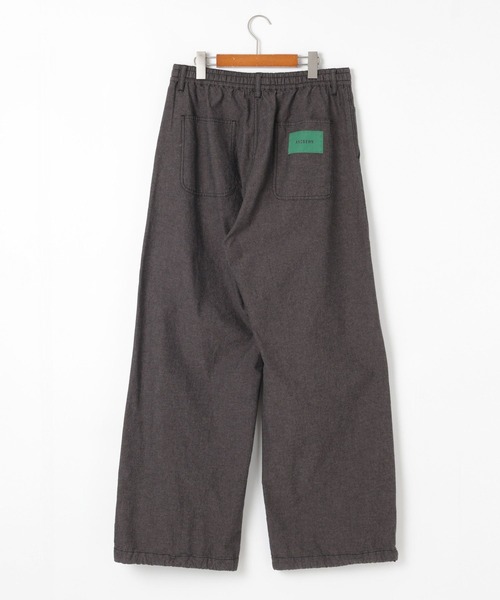 niko and...(ニコアンド)の「【ANDSEWN (アンドソーン)】先染めウォッシュドパンツ(その他パンツ・メンズ・カーキ/チャコール・LARGE/MEDIUM)」の5枚目の写真